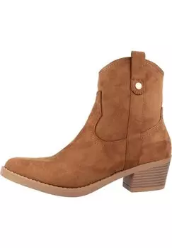 Ботильоны в стиле кантри XTI, коричневый