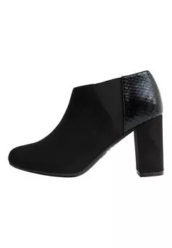 Ботильоны WIDE FIT BLOCK HEEL New Look, цвет black