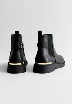 Ботильоны WIDE FIT-LOOK CHELSEA New Look, черный