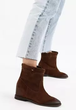 Ботильоны Wojas, коричневый