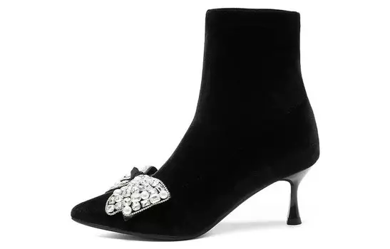 Ботильоны женские 15 Mins, черный