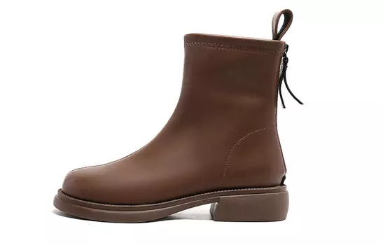 Ботильоны женские 15 Mins, коричневый