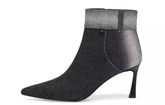 Ботильоны женские 73Hours, темно-синий