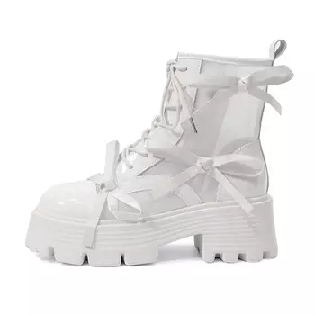 Ботильоны женские A Poinsettia Princess, цвет Ivory White