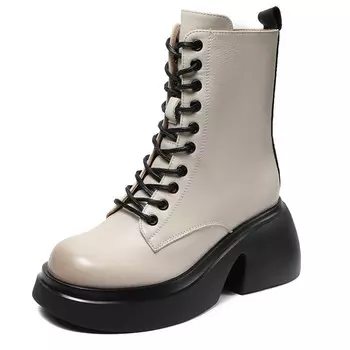 Ботильоны женские Abcfjg, бежевый