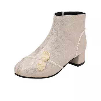 Ботильоны женские Abcfjg, синий