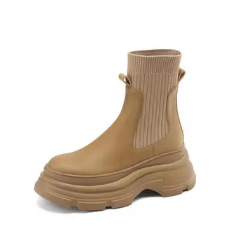 Ботильоны женские Abcylm, хаки