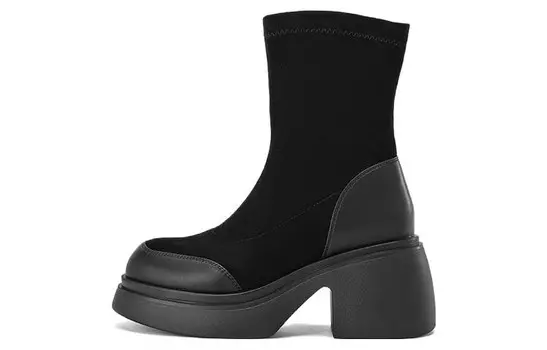 Ботильоны женские Aokang, черный