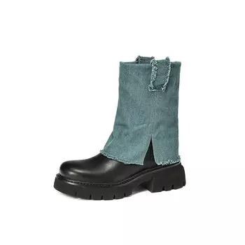 Ботильоны женские Bai Shiting, коричневый