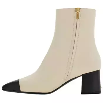 Ботильоны женские белые Ferragamo