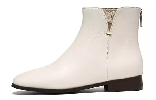 Ботильоны женские белый Eblan