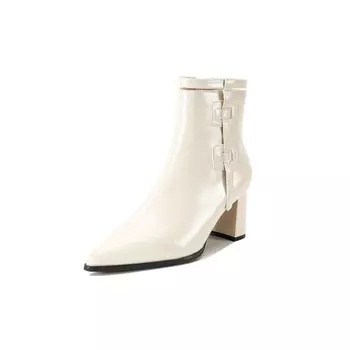 Ботильоны женские бежевый Dme