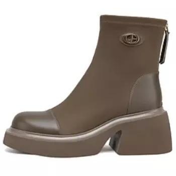 Ботильоны женские C°Banner, хаки/зеленый