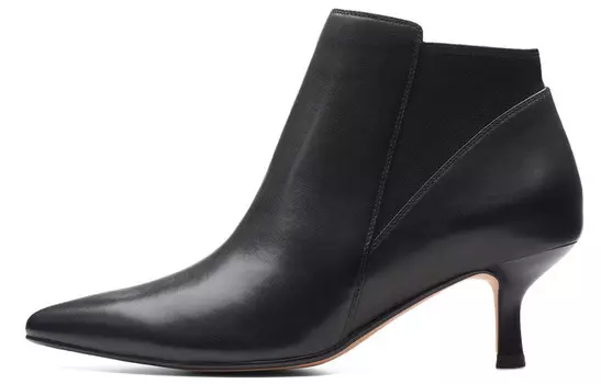Ботильоны женские черные Clarks