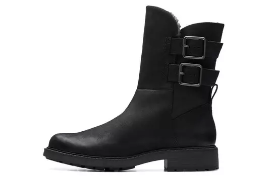 Ботильоны женские черные Clarks