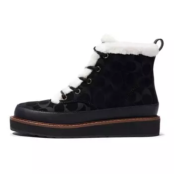 Ботильоны женские черные Coach