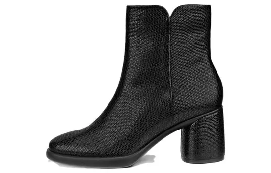 Ботильоны женские черные Ecco