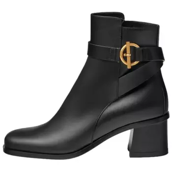 Ботильоны женские черные Hermes