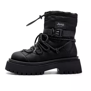 Ботильоны женские черные Jeep