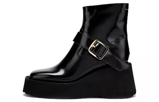 Ботильоны женские черные Mm6 Maison Margiela