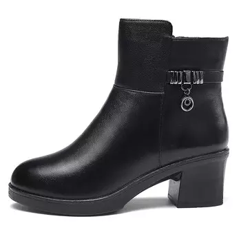 Ботильоны женские черные Strongman