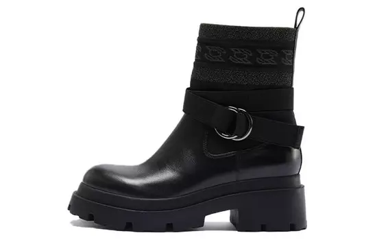 Ботильоны женские черный 73Hours