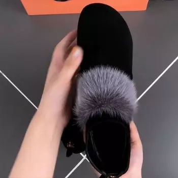 Ботильоны женские черный Abcfjg