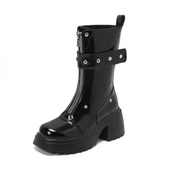 Ботильоны женские черный Aiqinisha