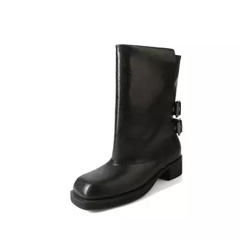 Ботильоны женские черный Aiqinisha