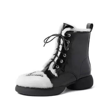 Ботильоны женские черный Aiqinisha