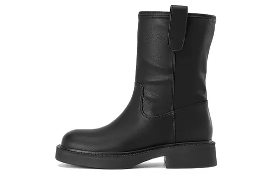 Ботильоны женские черный Aokang