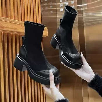 Ботильоны женские черный Baffn