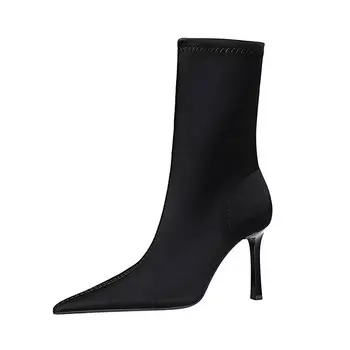 Ботильоны женские черный Bigtree