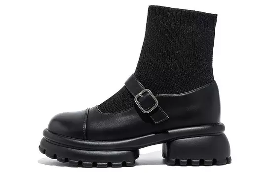 Ботильоны женские черный Daphne