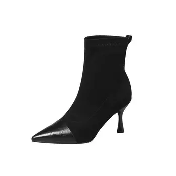 Ботильоны женские черный Dme