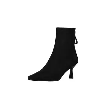 Ботильоны женские черный Dme