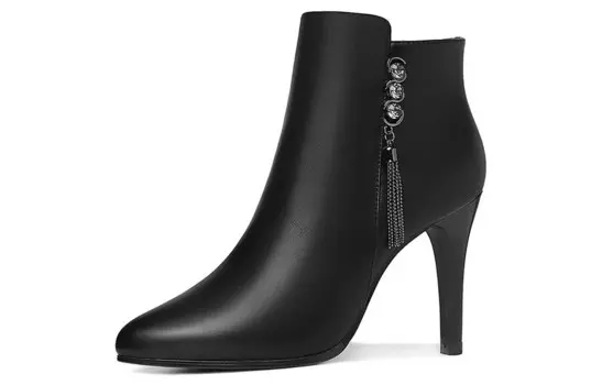 Ботильоны женские черный Guci Tianlun