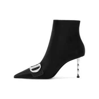 Ботильоны женские черный Hoov