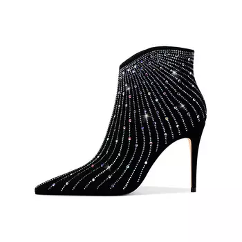 Ботильоны женские черный Hoov