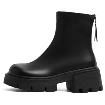 Ботильоны женские черный Huanqiu