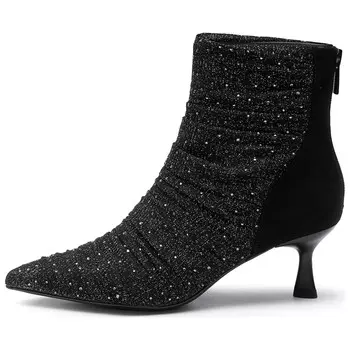 Ботильоны женские черный Joypeace