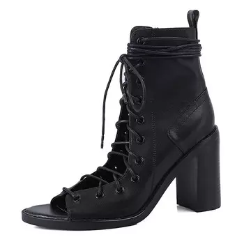 Ботильоны женские черный Kemeilian