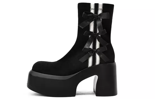 Ботильоны женские черный Kmd