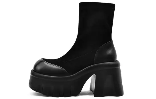 Ботильоны женские черный Kmd