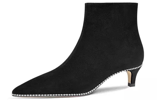 Ботильоны женские черный Lily Wei