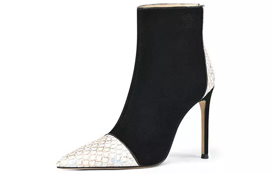 Ботильоны женские черный Lily Wei