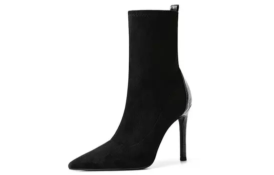 Ботильоны женские черный Lily Wei