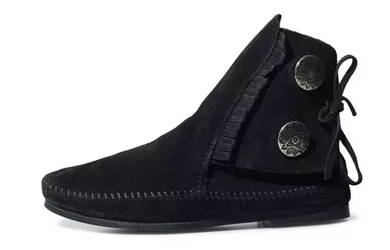 Ботильоны женские черный Minnetonka