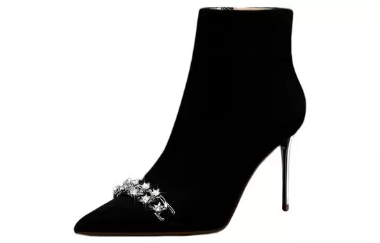 Ботильоны женские черный Miss Left