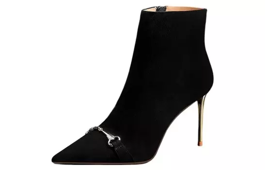 Ботильоны женские черный Miss Left